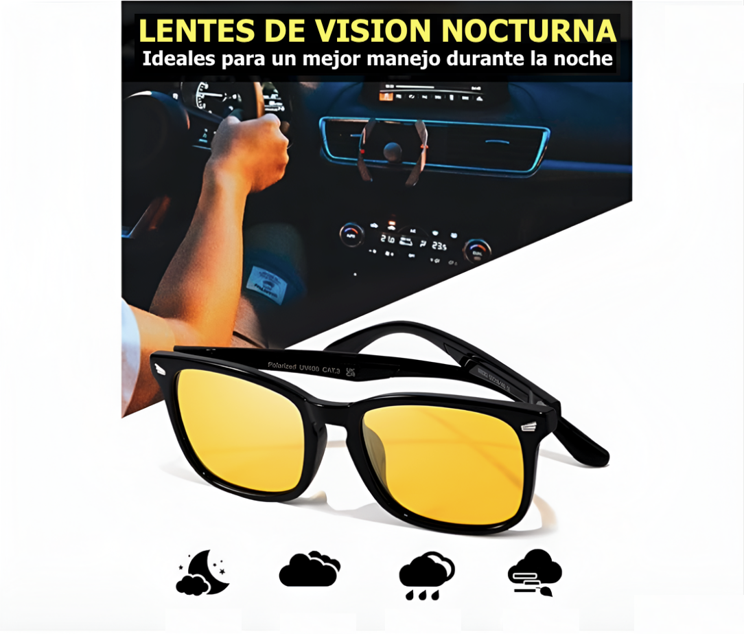 BE SOULY GAFAS DE CONDUCCION NOCTURNA ANTI LUZ AZUL